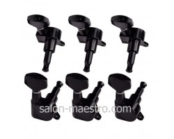 Колки PAXPHIL J02 3+3 Black для акустической Гитары-foto3