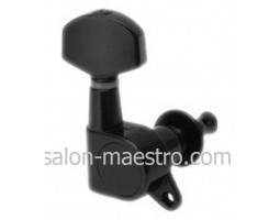 Колки PAXPHIL J02 3+3 Black для акустической Гитары