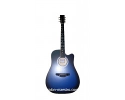 ( 01\135 ) ( 01\136 ) Акустическая Гитара Leotone L-03 Blue Матовая