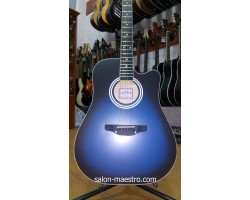 ( 01\135 ) ( 01\136 ) Акустическая Гитара Leotone L-03 Blue Матовая-foto2