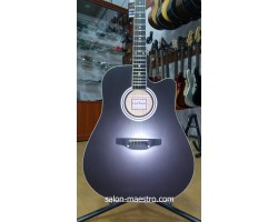 ( 01\133 ) ( 01\143 ) ( 01\146 ) Акустическая Гитара Leotone L-03 Black Матовая-foto2