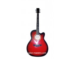 ( 01\159 ) Акустическая Гитара Leotone L-01 Red Глянец