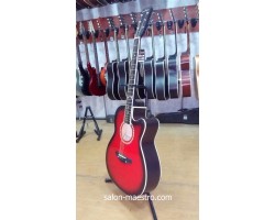 ( 01\159 ) Акустическая Гитара Leotone L-01 Red Глянец-foto3