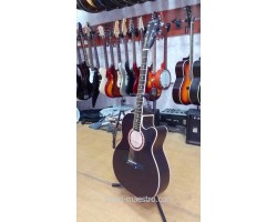 ( 01\161 ) Акустическая Гитара Leotone L-01 Black Глянец-foto4