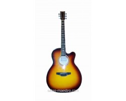 ( 01\162 ) Акустическая Гитара Leotone L-01 Yellow Глянец