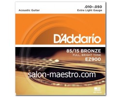 Супер Струны D`addario Bronze Extra Light 10-50