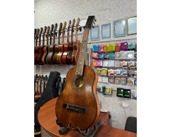 (5847) Гитара Классическая 3/4 Новые Металлические струны Полакированная Настроенная Мастером-foto4