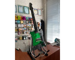 (6397) Электрогитара Мастеровая Корпус Прозрачное Усиленное Орг Стекло-foto3