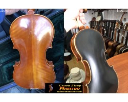 Лакировка Скрипки в Черный цвет (Пожелание Хозяина)