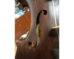(1403) Редчайшая Скрипка 4\4 E.Schmitt Stuttgart 1900-foto4