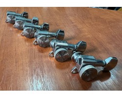 Новые Локовые Колки для Электрогитары inline Хром