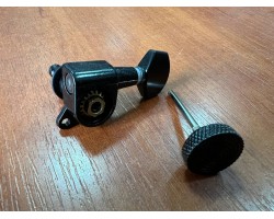 Новые Локовые Колки для Акустической Гитары или Электрогитары (3+3) Black-foto3
