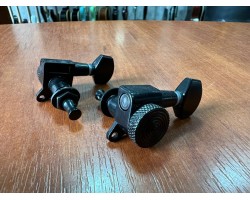 Новые Локовые Колки для Акустической Гитары или Электрогитары (3+3) Black-foto2