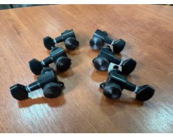 Новые Локовые Колки для Акустической Гитары или Электрогитары (3+3) Black