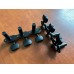 Новые Элитные Колки для Классической Гитары Black Satin