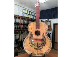 (3919) Мастеровая Гитара с Художественной Росписью Орел-foto2