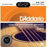 Струны D'Addario EXP15 Extra Light 10-47 фосфорная бронза