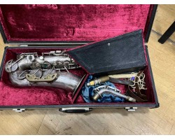 (5835) Чехословацкий Саксофон Альт Amati Classic Deluxe Отстроен Мастером-foto14
