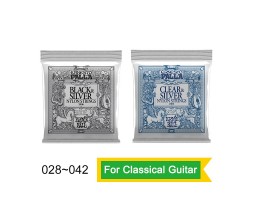 Струны Ernie Ball для классической гитары черный нейлон-foto2